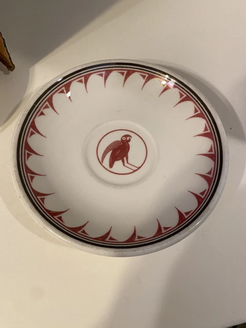 Beautiful Santa Fe Railroad Mimbreno China Saucer #2