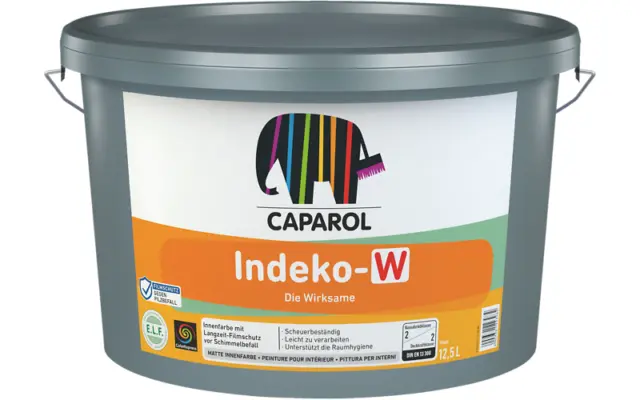 CAPAROL INDEKO - W 2,5 Liter WEISS  Premium Innenfarbe