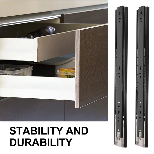 GUIDA PER CASSETTI BIANCO 60CM 1PZ - GUIDE CASSETTI - Brico Casa Center Sabatella - Foto 6