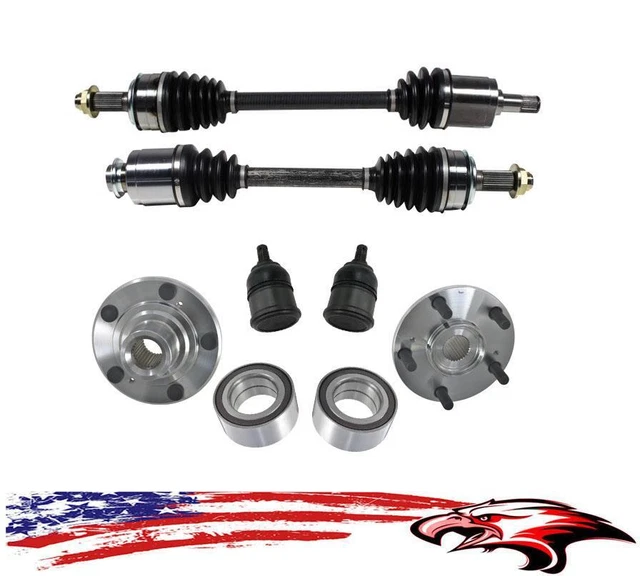 CV AXLES WHEEL Bearing Repair Kit Ball J for Honda Accord 2.4L 0812