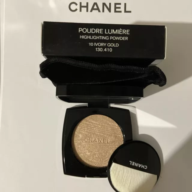 CHANEL Poudre Lumière 10 Ivory Gold Neuf