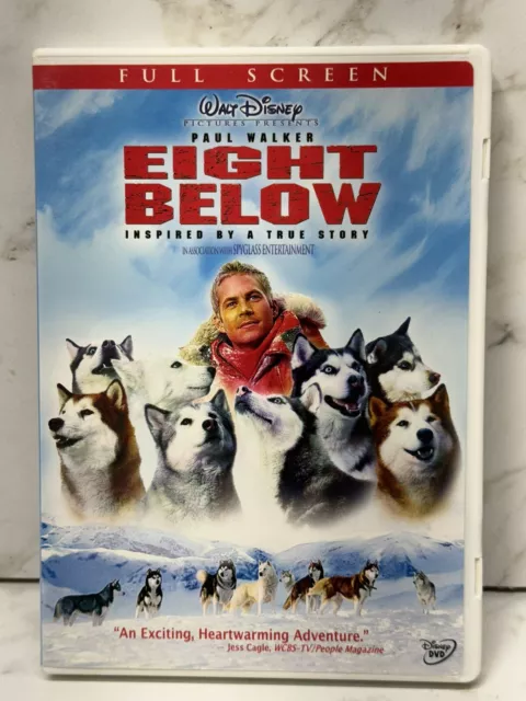 Eight Below - DVD - 2006 - Full Screen Edition - EX/EX
