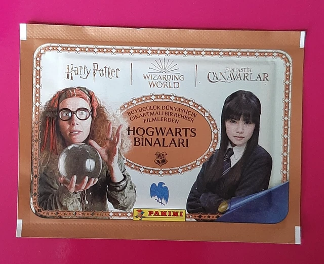 PANINI HARRY POTTER STICKER PACK 2023 sealed packet bag pouch over SEE