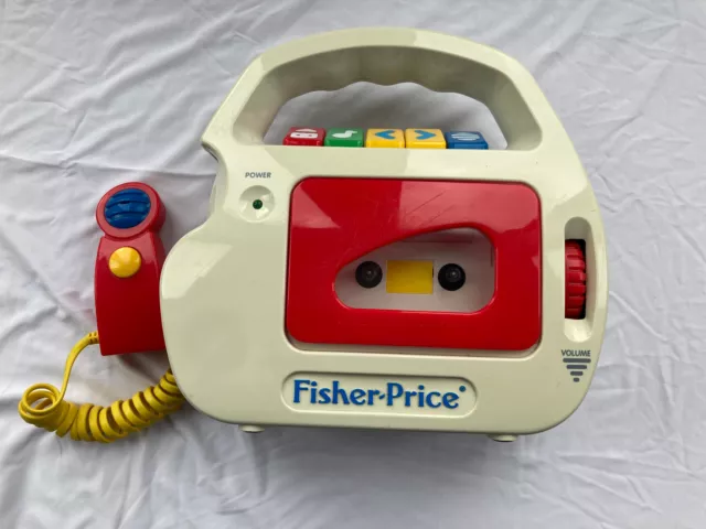Fisher price sales cassette player 1992