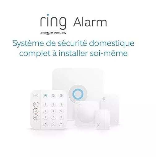 Ring Alarm Kit 5 pièces (2e génération) par Amazon | Alarme de maison