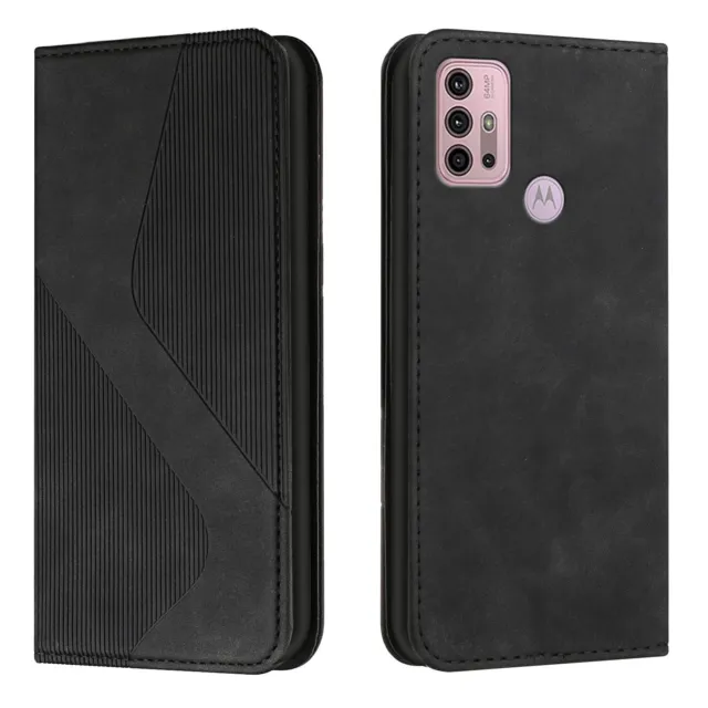 For Motorola Moto E30 E40 G50 5G Shockproof Flip Card Wallet Phone Case Cover