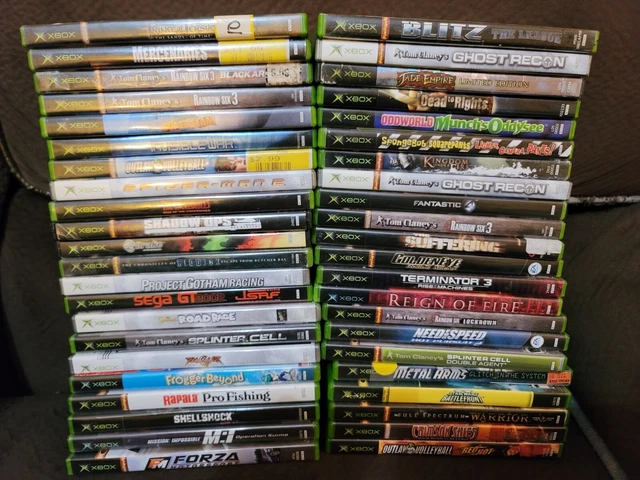 44 OG ORIGINAL Xbox Games Bundle Lot Collection 225.00 PicClick