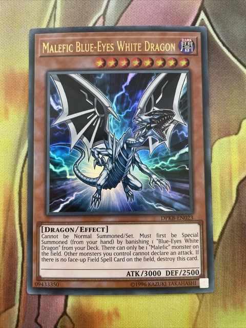 DPKB-EN023 YuGiOh Card - Malefic Blue-Eyes White Dragon Ultra Rare