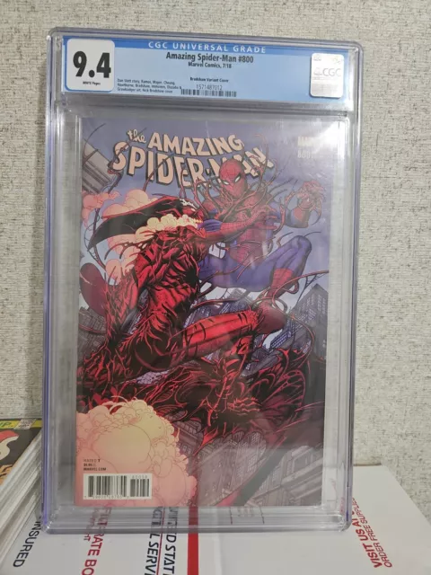 Amazing Spider-Man #800 Near Mint 9.4 2018 Nick Bradshaw Variant Marvel Comics