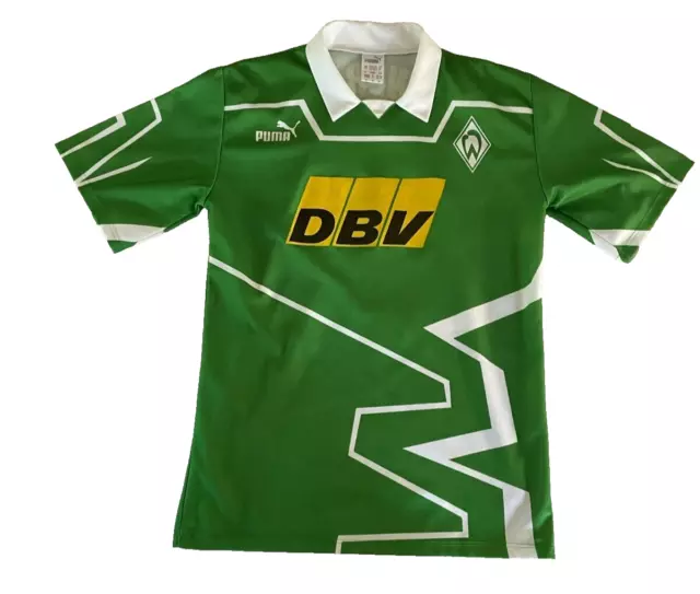 Werder Bremen SVW Trikot Saison 1993/94 Heim Gr. M DBV Puma Retro