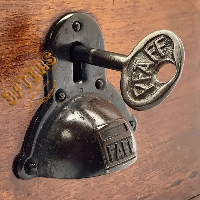 Vintage PFAFF Key for Sewing Machine Table Drawers Bentwood Case Cover Lids