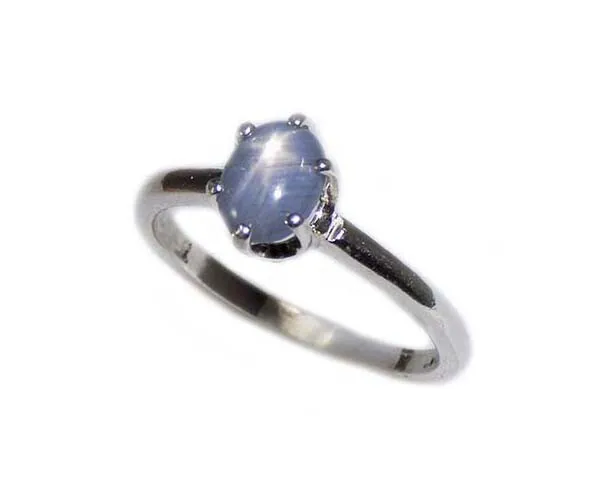 19thC 1ct+ Blue Star Sapphire Ring Antique Ancient Persia Sorcery Oracle Prophet 3