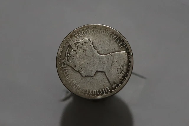 Uk Gb Florin 1871 Silver Die Nr.29 Gothic Victoria B51 #K2135