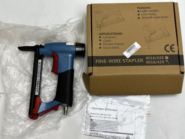 Pneumatic Staples Nail Gun Air Stapler for Photo Frame Slice Nails Picture  Frame