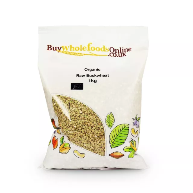 Organic Buckwheat Raw 1kg | BWFO | Free UK Mainland P&P