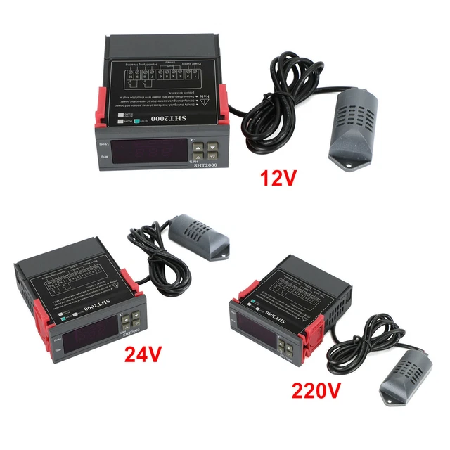 SHT2000 10A De La Température Humidité Contrôleur Numérique Thermostat