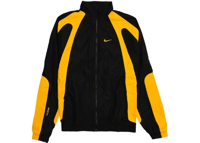 Nike yellow on sale track jacket