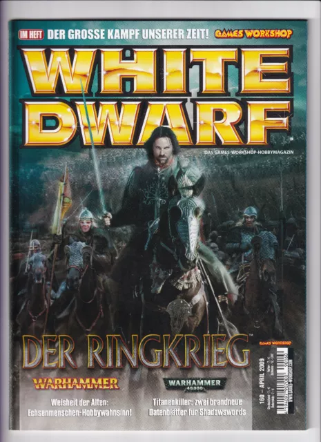 Warhammer White Dwarf Nr. 160 04 / 2009 Games Workshop Deutsche Ausgabe