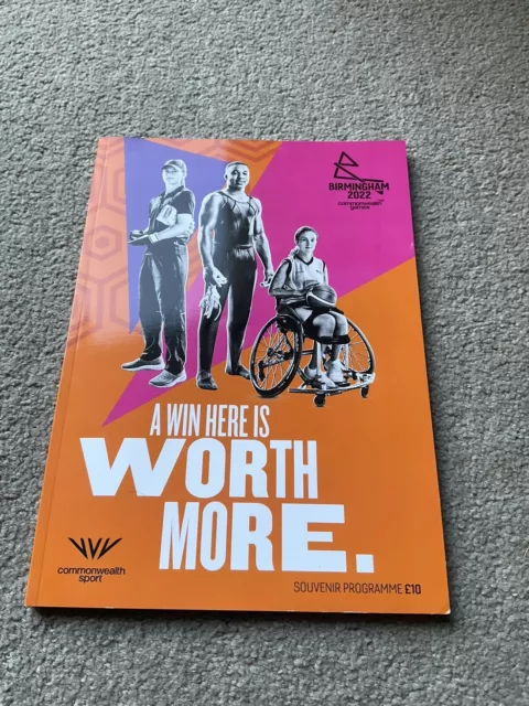 Commonwealth Games Birmingham Official Souvenir Programme 2022 New