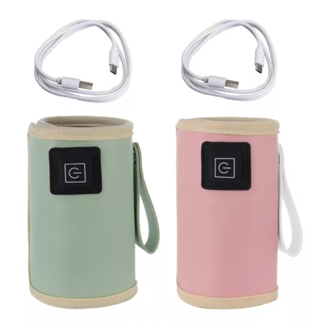 USB Milk Water Warmer Bag Bottle Heater for Outdoor Stay Prepared for Feeding