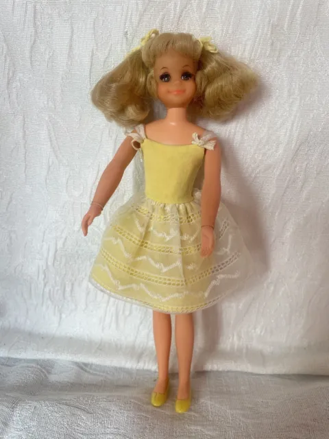 1970's Living Fluff Doll, Skipper 's  Friend MOD Vintage Super CUTE