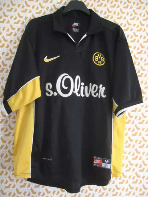 Maillot Borussia Dortmund 1998 Nike Away vintage Jersey football - M