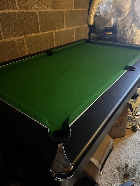 6Ft By 3Ft Optima Black Freeplay Pool Table