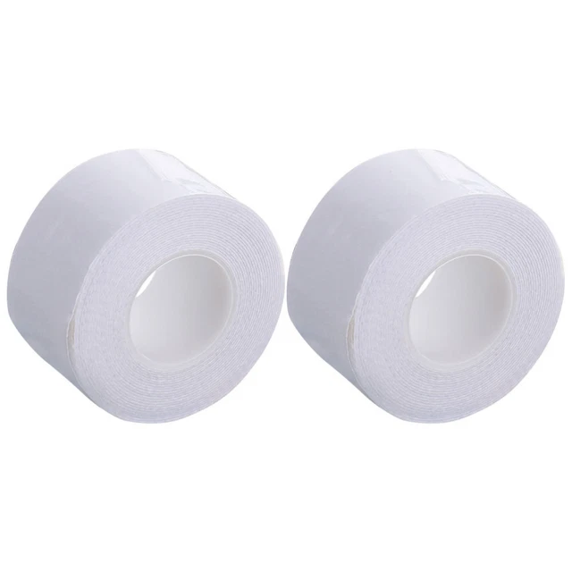 2 Rolls Non-woven Fabric Sweat-absorbing Stickers Cap Sweatband Shirt Neck Pads