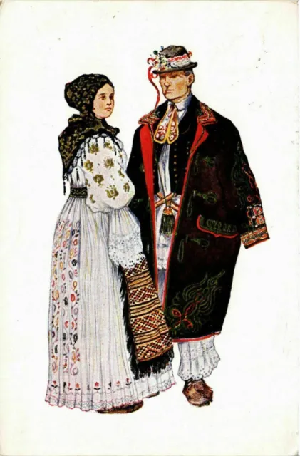 CPA AK Costume national croate CROATIA (597801)
