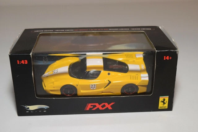 Ww 1:43 Hot Wheels Ferrari Fxx Yellow Mib
