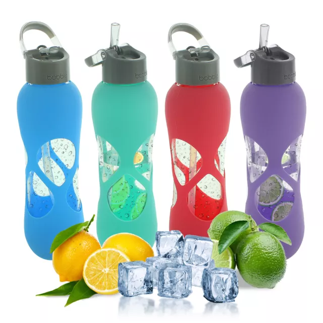 Fitnessstudio Glas Trinkflasche Wasser Yoga Getränke heiß kalt tragen BPA frei auslaufsicher