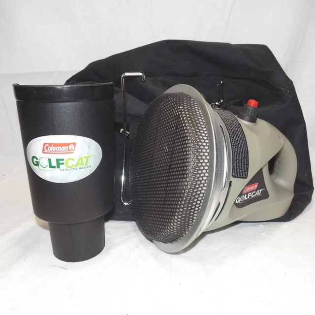 COLEMAN GOLFCAT PERFECTEMP Propane Golf Cart Catalytic Heater Model 5036  $89.99 - PicClick