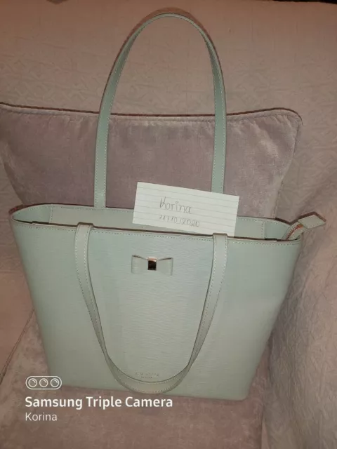 TED BAKER DEANIE Bow detail small leather shopper bag IN EXCELLENT CONDITION 99.99 PicClick UK