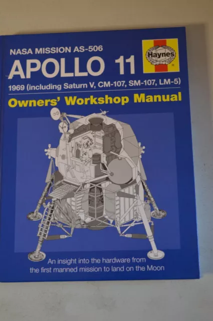 Haynes Apollo 11 Owners Workshop Manual Hardback 2015