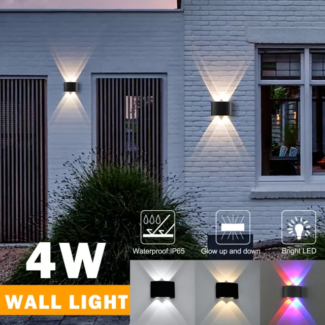 LED Wall Light Up Down Indoor Outdoor Room Sconce Lamp Modern Lighting Fixtures 2