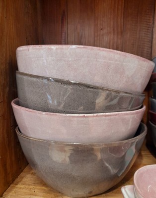 Tortora 25 cm Dipinta a Mano H&H Giotto Insalatiera Ceramica 