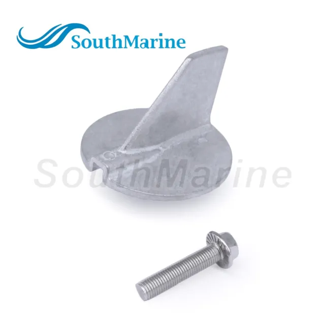 6E5-45371-01 Aluminum Alloy Tab Trim Anode for Yamaha Outboard Engine 115HP-225H