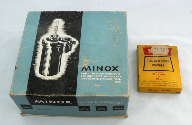 TANQUE DE DESARROLLO MINOX DAYLIGHT PARA PELÍCULA DE 16 mm