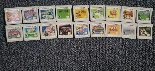 Nintendo 3ds Games Lot