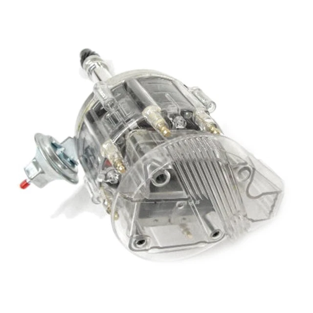 ASSAULT RACING CHEVY V8 Clear Cap HEI Distributor 65kv SBC BBC 327