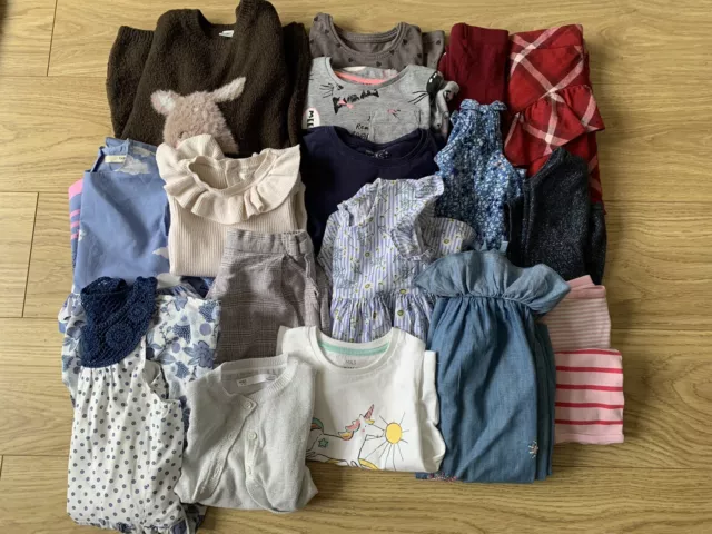 Job Lot / Bundle Baby Girls Clothes 2-4 Years Great Condition 19 Items 2kg