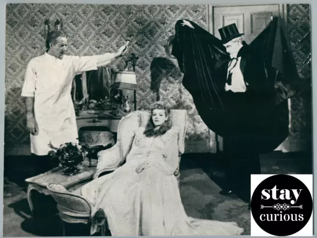 La Maison De Dracula Kenton Carradine Photo Vintage Vampire Horreur Foto Cinema