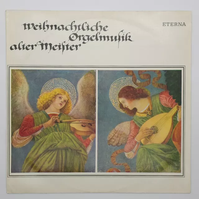 Weihnachtliche Orgelmusik Alter Meister - Schallplatte Vinyl LP 12"