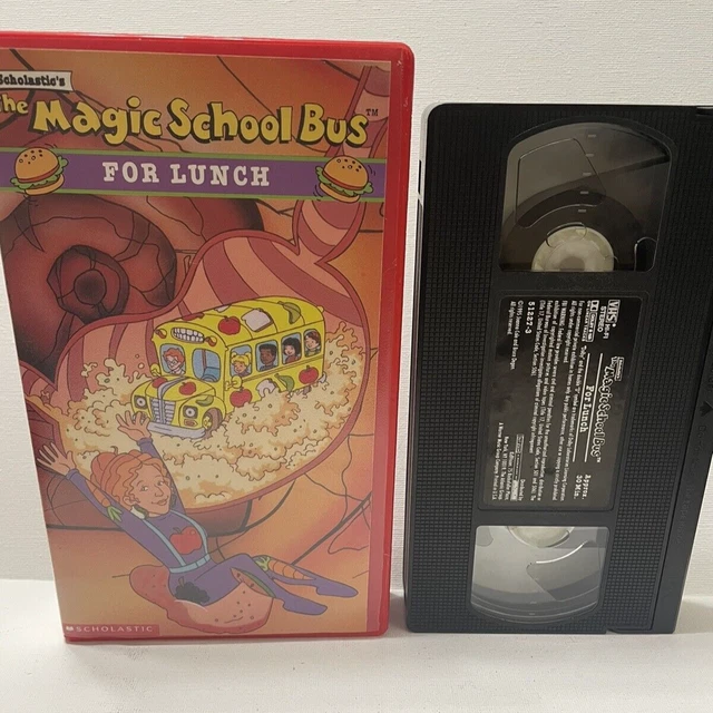 THE MAGIC SCHOOL Bus For Lunch (VHS, 1995, Clam Shell) £5.80