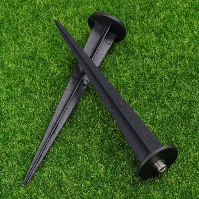 2 Pcs Light Replacement Stakes Solar Spikes Lawn for Lights Plug