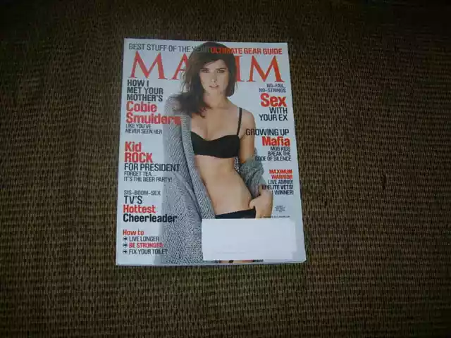 Maxim Magazine Cover Cobie Smulders December 2010