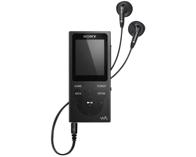 SONY Walkman NW-E394 Mp3-Player 8 GB, Schwarz