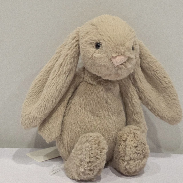 JELLYCAT SMALL BEIGE Bunny Soft toy £51.66 - PicClick UK