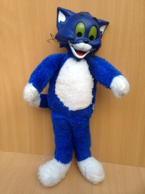 Pull String Cat VINTAGE TOM CAT Pull String Tom & Jerry Blue £20.00 - PicClick UK