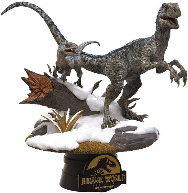 Beast Kingdom - Jurassic World Dominion DS-121 Blue & Beta 6 D Beast Kingdom - Jurassic World Dominion DS-121 Blue & Beta 6 D